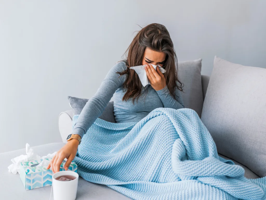 The Difference Between a Cold and the Flu